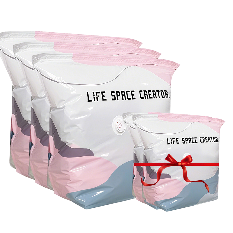 🥳LAST DAY BUY 2 GET 1 FREE!!💞50K+ SOLD!🧳💨 No‑Pump Vacuum Storage Bags